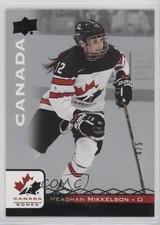 2017 Upper Deck Team Canada Juniors Black 4/5 Meaghan Mikkelson #32 2js