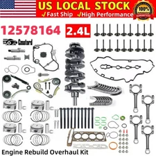 2.4L Engine Rebuild Overhaul Kit For Buick Verano Regal Chevy Equinox GMC ECOTEC