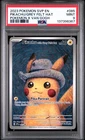 2023 POKEMON SVP EN-SV BLACK STAR PROMO #085 PIKACHU WITH GREY FELT HAT PSA 9