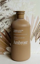 Ambrose ~ Vanilla Glow Hydrating Body Wash 33.8 fl oz 0.98 per gallon