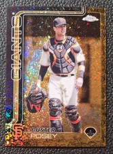 2025 Topps Gilded Collection * BUSTER POSEY #16 GOLD MINI DIAMOND /50