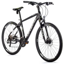 28 Zoll Leader Fox Toscana Crossrad Trekking Bike Shimano 27 Gang schwarz Rh52cm