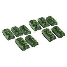 10Pcs Plastic Launching Tank for Armor Sceney Diorama Layout