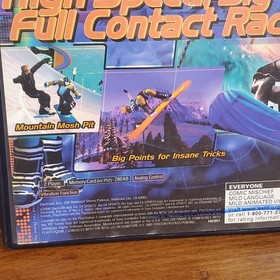 SSX PlayStation 2 PS2 (Original Black Label) Snowboarding Racing Game EA Sports