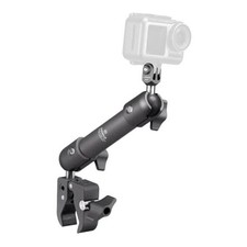 Super Clamp Camera Mount Monitor Magic Arm Double Ball Head Adapter with 1/4"
