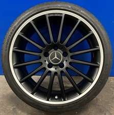 GENUINE MERCEDES 19” C63 AMG FRONT ALLOY WHEEL + TYRE ET45 A2044014802