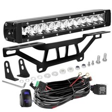 Maverick X3 Shock Tower Light Bar with Mount Bracket and Rocker Switch White