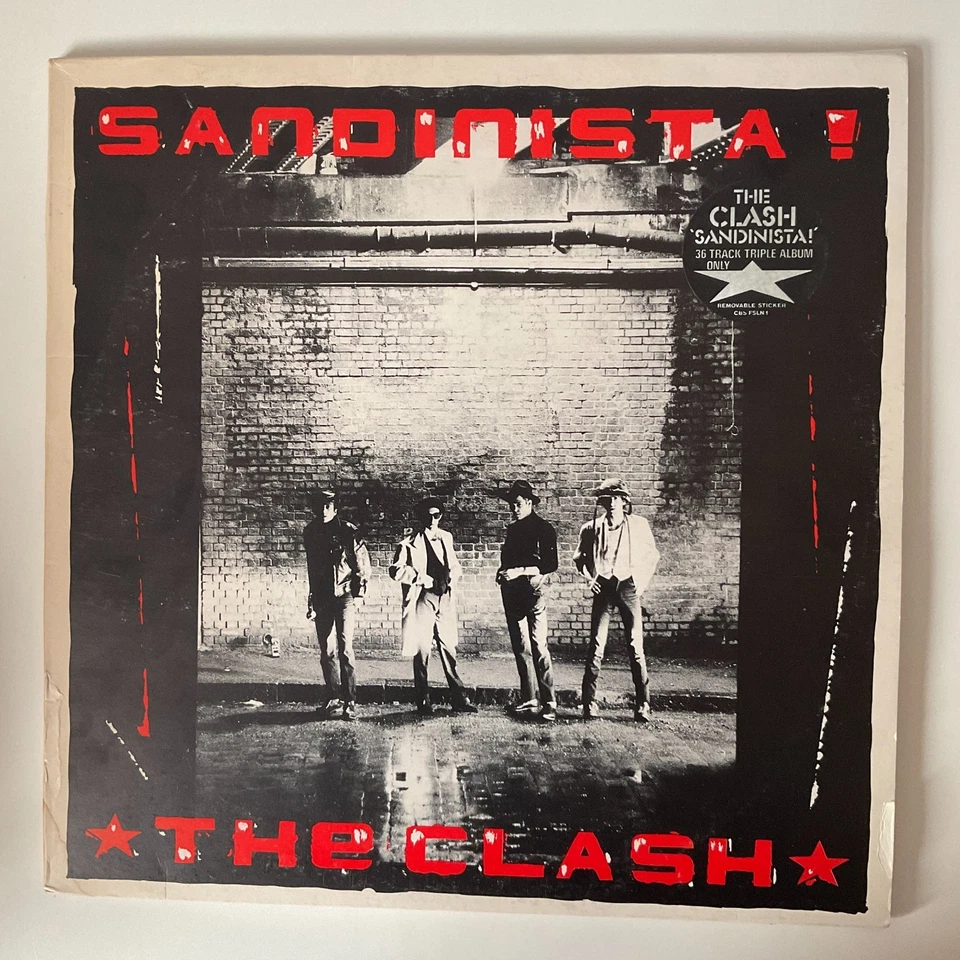 The Clash - Sandinista! - 1980 UK 1st Press 3xLP NM/EX CBS FSLN1 + Booklet - Image 2 of 4