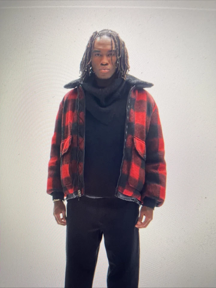 M Down Field Jacket - Black Plaid - Image 3 of 4
