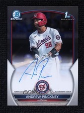 2023 Bowman Draft Chrome Prospect Auto Andrew Pinckney #CDA-AP Auto 0vs5