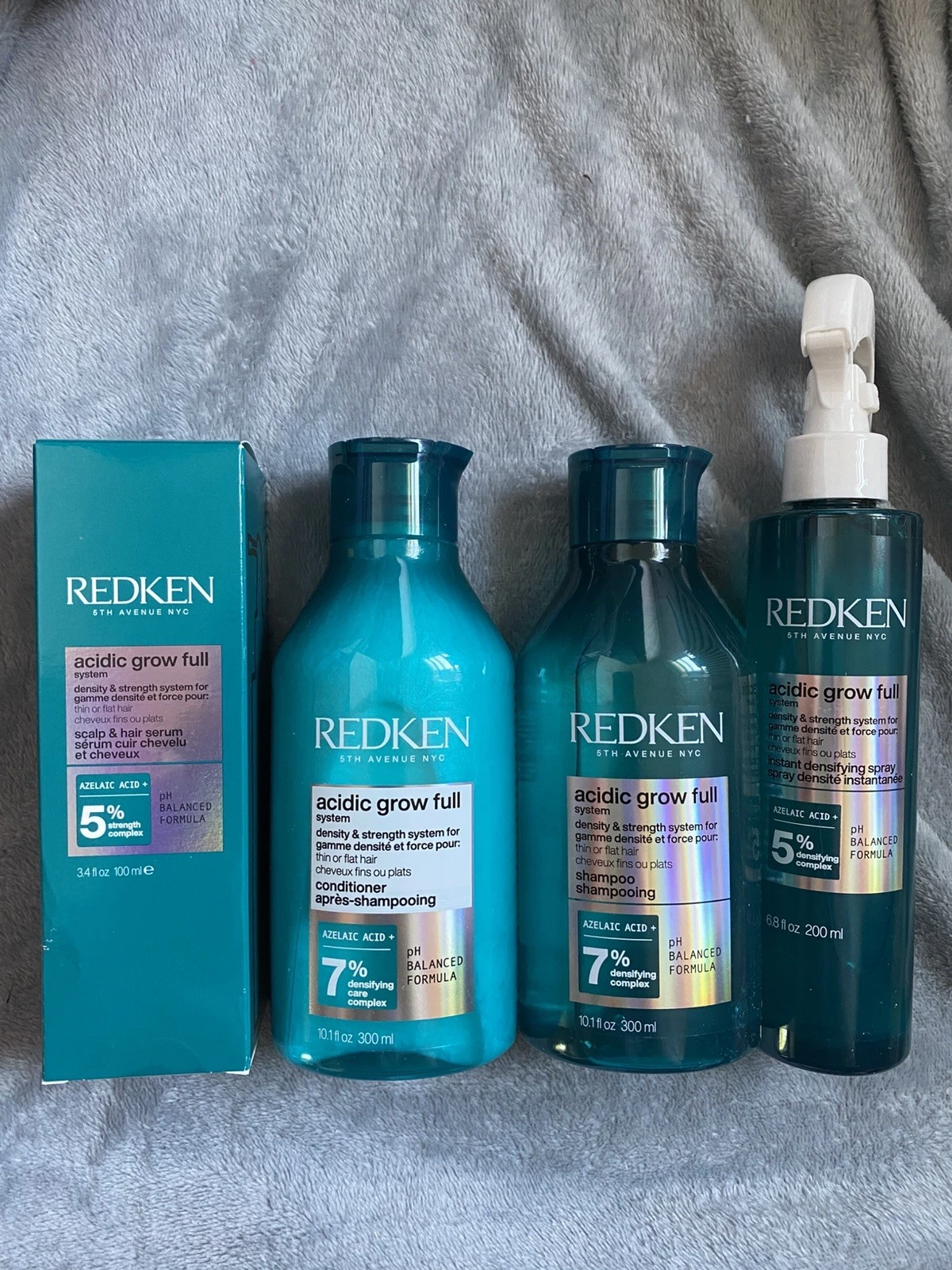 REDKEN ACIDIC GROW FULL SHAMPOO& CONDITIONER, DENSIFYING SPRAY, HAIR SCALP SERUM
Opens in a new wind