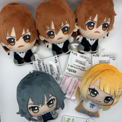 Banpresto / Bandai Anime Plush Bundle The Idolmaster SideM & Gakuen Chibigurimi