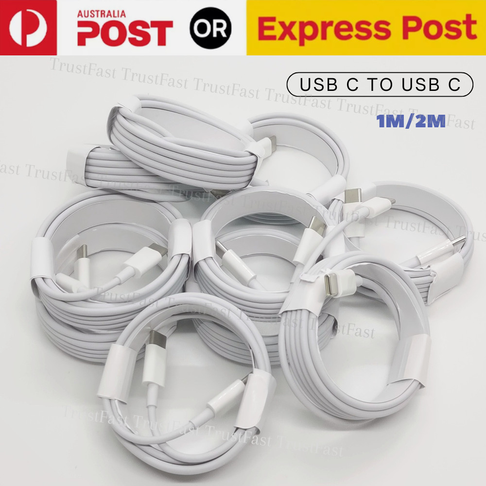 Type C to USB-C Cable PD 60W Fast Charging Cord Charger For iPhone 15 16 17 iPad