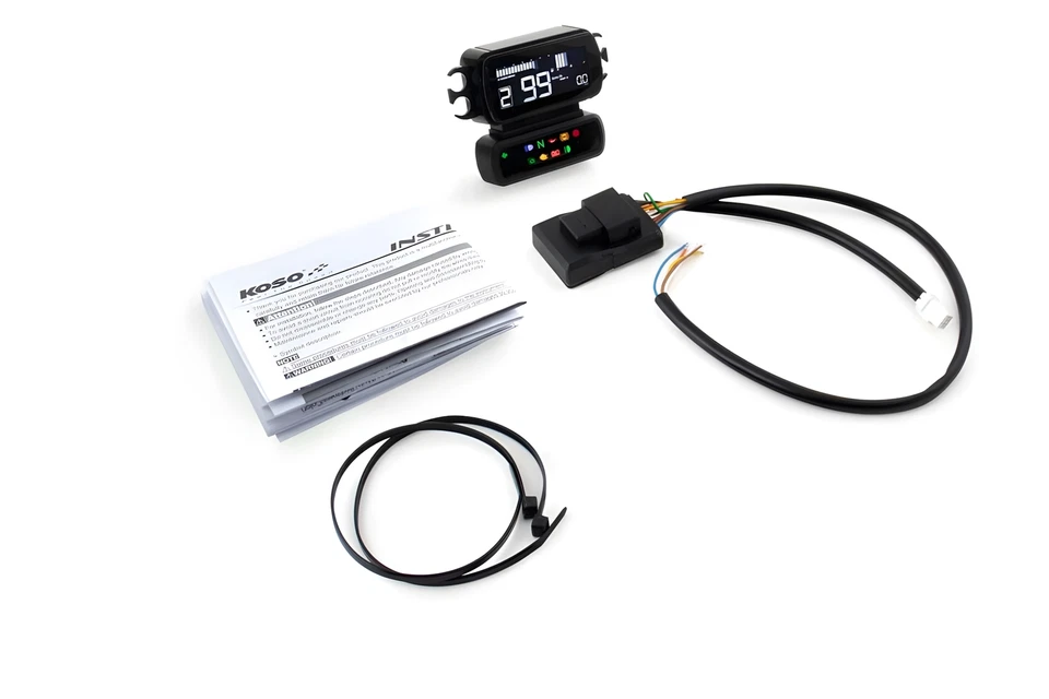 Multifunction Meter Koso D2 for Harley Davidson 2004-2013 Dyna, Softail, 883 - Image 2 of 4