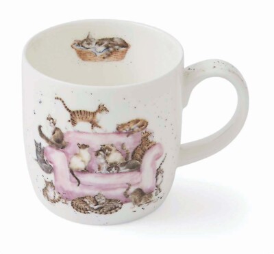 Wrendale Designs - Tasse mit Katzen  Cattitude 