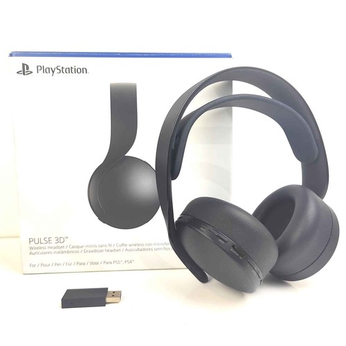 Sony PS4/PS5 - Pulse 3D Wireless Headset - Schwarz Zustand: gut - Picture 2 of 6