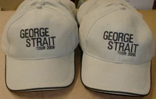 10 George Strait Somewhere Down in Texas New 2006 Tour Hat Lot Country Music NOS