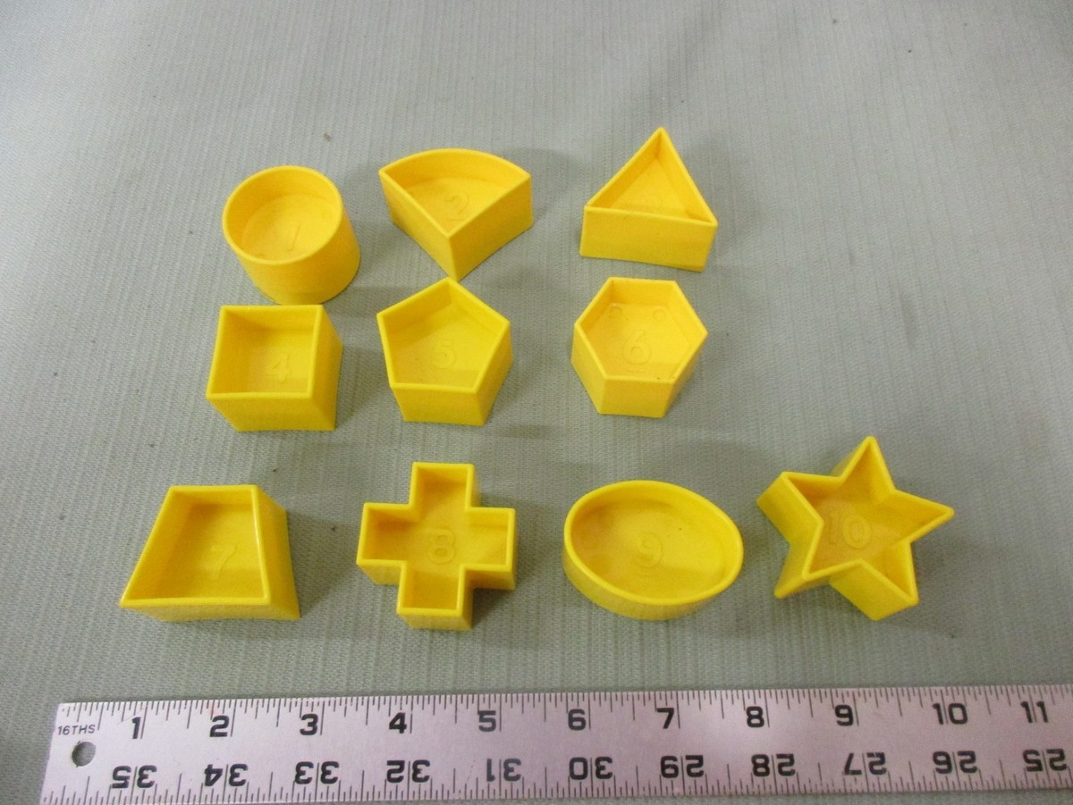 Tupperware Shape O Sorting Ball part piece yellow Replacement You