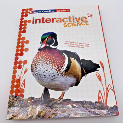 South Carolina Interactive Science Grade 4 Student Edition workbook