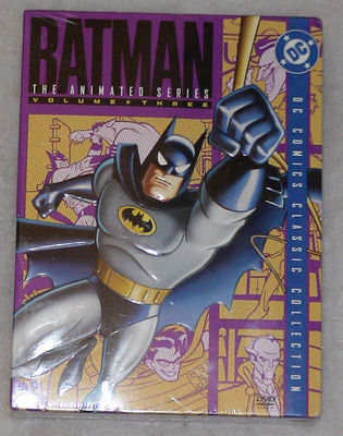 Batman DC Animierte Serie Band 3 Drei Komplett DVD Box Set - Neu Versiegelt