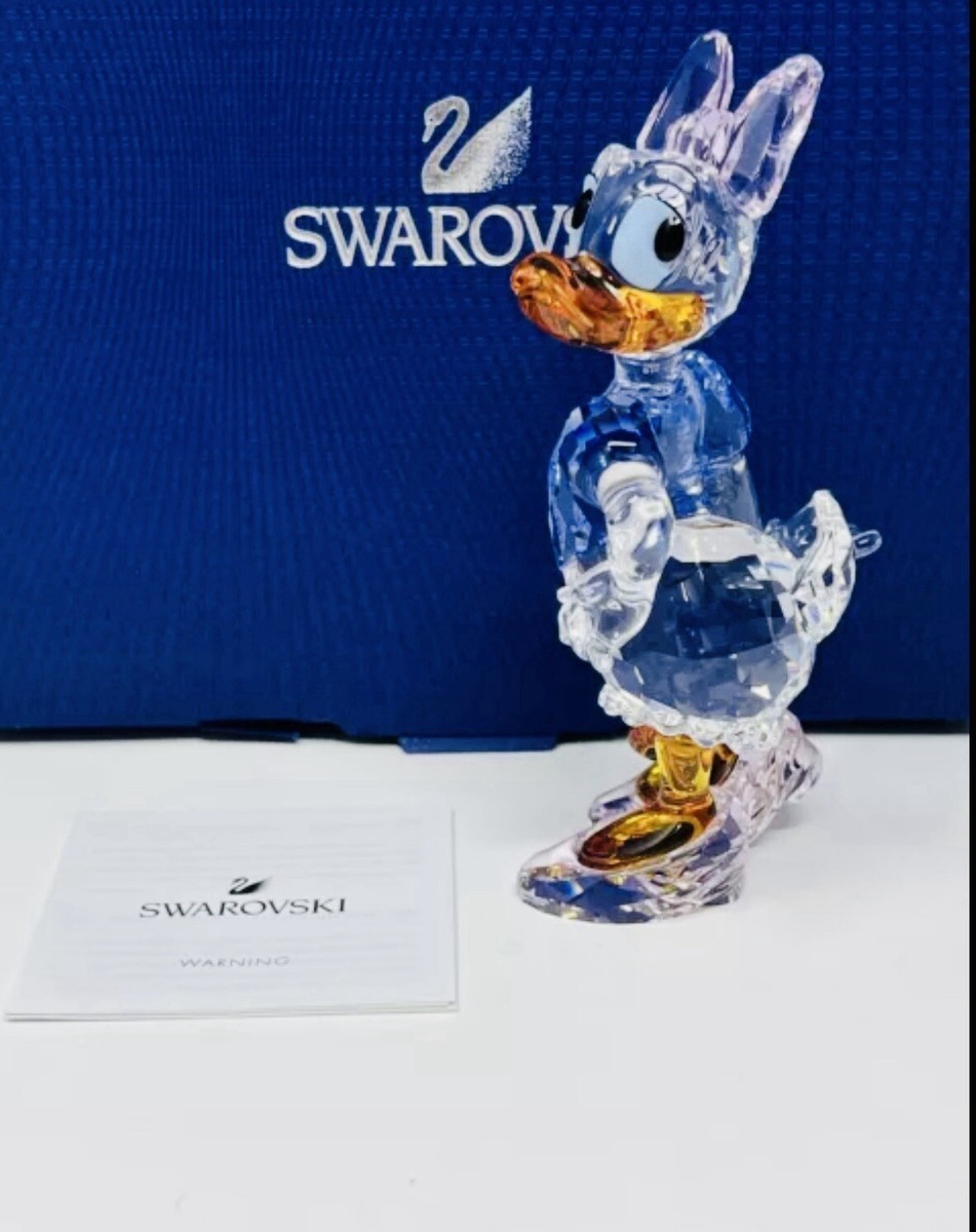 希少！スワロフスキー Swarovski 『Disney - デイジーダック』 ディズニーフィギュア専門店 ディズニーコレクション