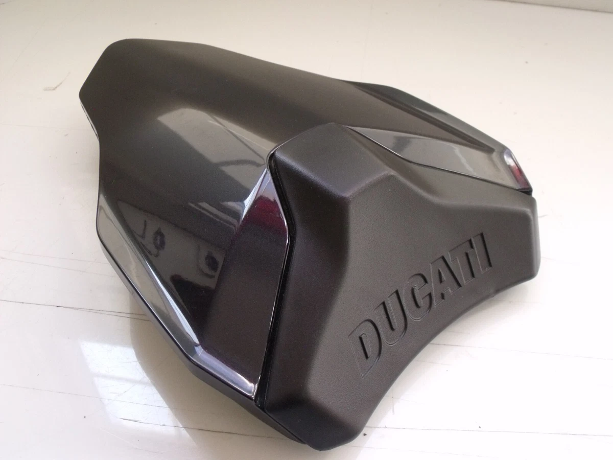 DUCATI 1198 GENUINE OEM REAR SOLO SEAT COVER COWL MIDNIGHT BLACK 848 1098S