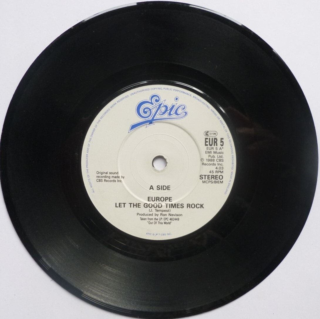 Europe Let The Good Times Rock 7