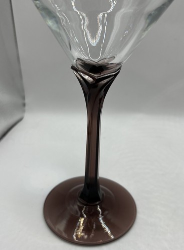 Martini Glasses Set of 2 Amethyst - Picture 3 of 9