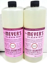 2-Pack Mrs. Meyer's Clean Day Multi-Surface Cleaner Concentrate, 32 oz