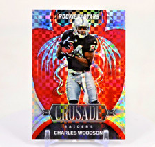2022 Rookies & Stars Football Charles Woodson #CR-29 Crusade Red Plaid