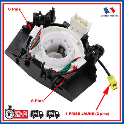 ③ Contacteur Tournant Volant Bague pour NISSAN QASHQAI NAVARA
