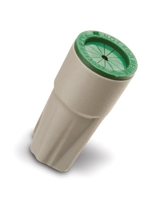 WPCONN10 Waterproof Grease Cap Wire Connectors, 10-Pack, Black/Green