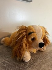 Disney Lady from Lady and the Tramp 13  Plush Dog Soft Fluffy