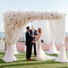 XL Heavy Outdoor Wedding Stage Chuppah Bridal Canopy Events Party Backdrop Stand