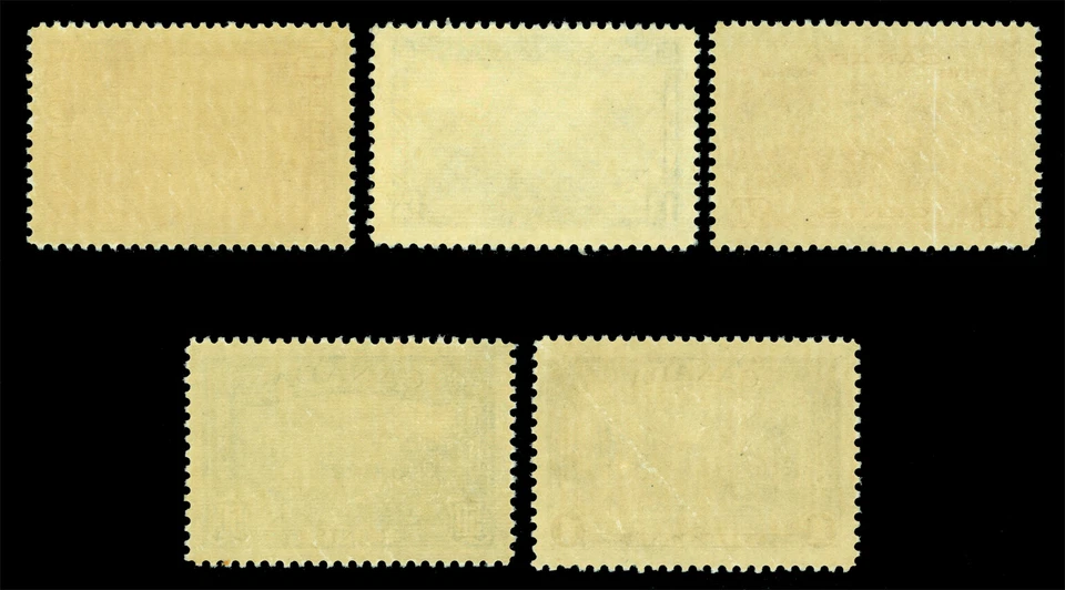 CANADA 1938 George VI & Queen Elizabeth visit to Canada set Sc# 241-245 mint MNH - Image 2 of 2