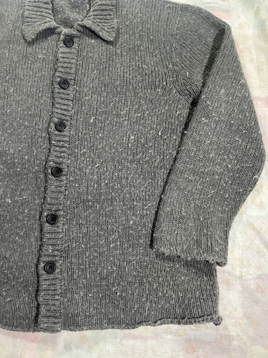 トップス OUR LEGACY BIG CARDIGAN GREY OUR LEGACY Sweater Mens 52 Big Cardigan Gray Wool Blend Oversized