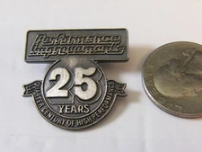 PERFORMANCE IMPROVEMENTS 25 YEARS RACING ADVERTISEMENT PIN
