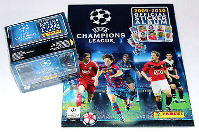 Panini Champions League 2009/2010 50 bolsas = 250 sticker cl 09/10