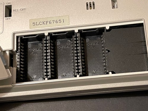 RL-H1400 Panasonic HHC Portátil Computadora Impresora Base Estuche + Papel + Cable DE COLECCIÓN - Imagen 6 de 10