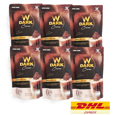 6 x W Dark Cocoa Wink White Instant Choco Drink Weight Management Weight Control