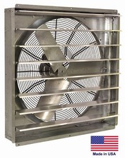 EXHAUST FAN Commercial - Direct Drive - 30" - 1/2 Hp - 115V - 1 Spd - 6,800 CFM
