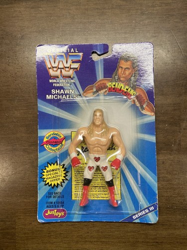 1996 WWF Just Toys Shawn Michaels Bend-ems Wrestli...