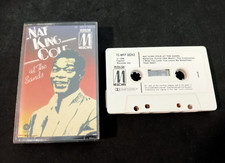 NAT KING COLE  AT THE SANDS  1966 MC MUSIC TAPE ULTIMO ALBUM DI NAT K.C. RARITA'