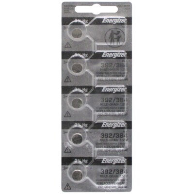 Piles LR41 AG3 Alcalines 1.5V - Lot De 10, Haute Performance, Anti-fuites, Pour Montres Et Petits Appareils