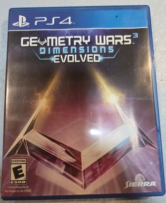 Geometry Wars 3: Dimensions Evolved PlayStation 4- No Manual