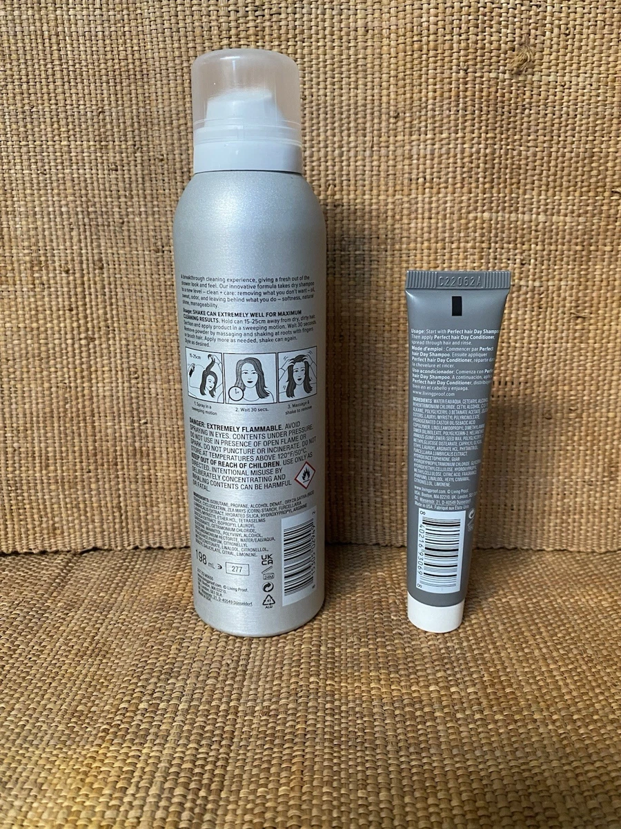 Living Proof Perfect Hair Day Advanced Clean Dry Shampoo 198ml Conditioner 30ml