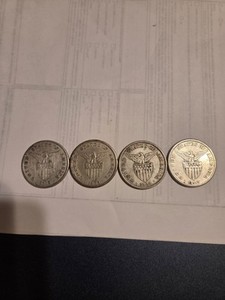 1907-S, 1908-S,  1909-S And 1910-S Philippine Peso Group Silver Foreign...