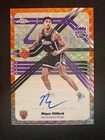 2025 Topps Chrome Nique Clifford Next Stop Signatures Orange Geometric /25 RC