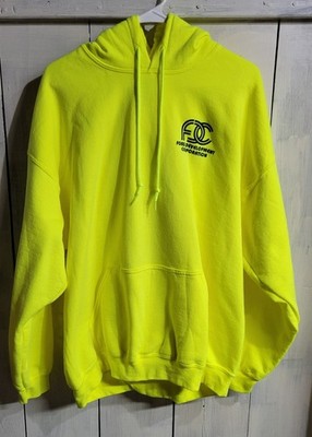 Ford Development Corporation High Vis Hoodie Sweatshirt Size XL