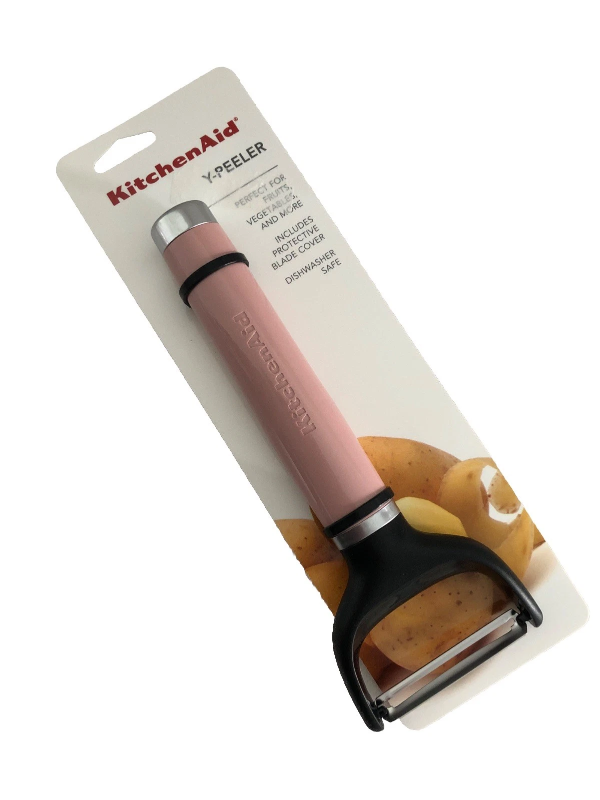 New KitchenAid Dried Rose HDRA Classic Y Peeler Potato Vegetable Peeler (Glossy)